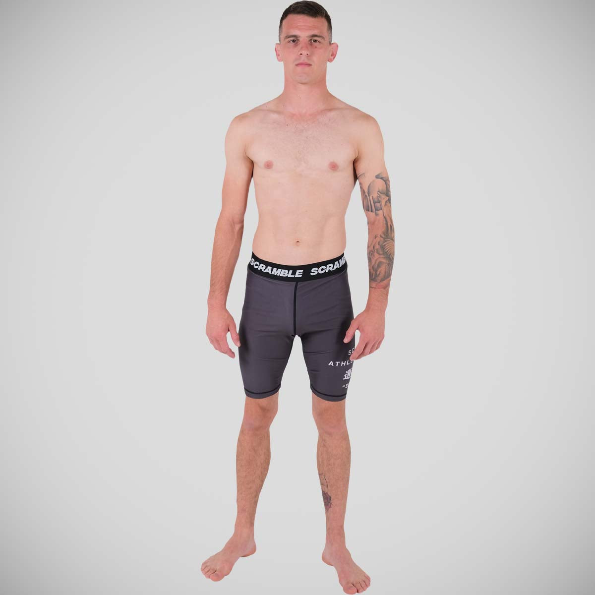 Scramble Senshu Vale Tudo Shorts Black/White