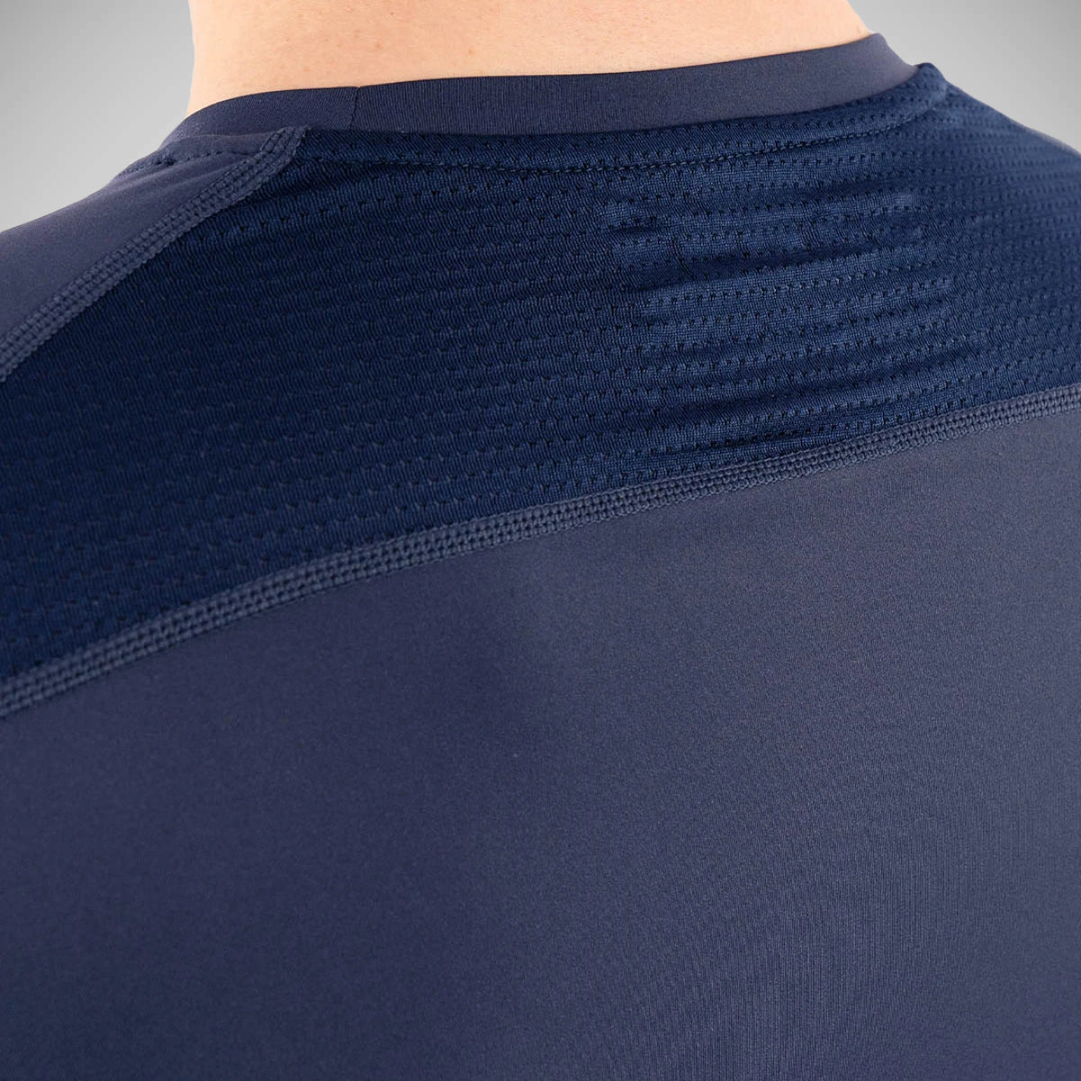 Navy Rashguard Scramble Shinobi Long Sleeve Rash Guard Navy from Made4Fighters