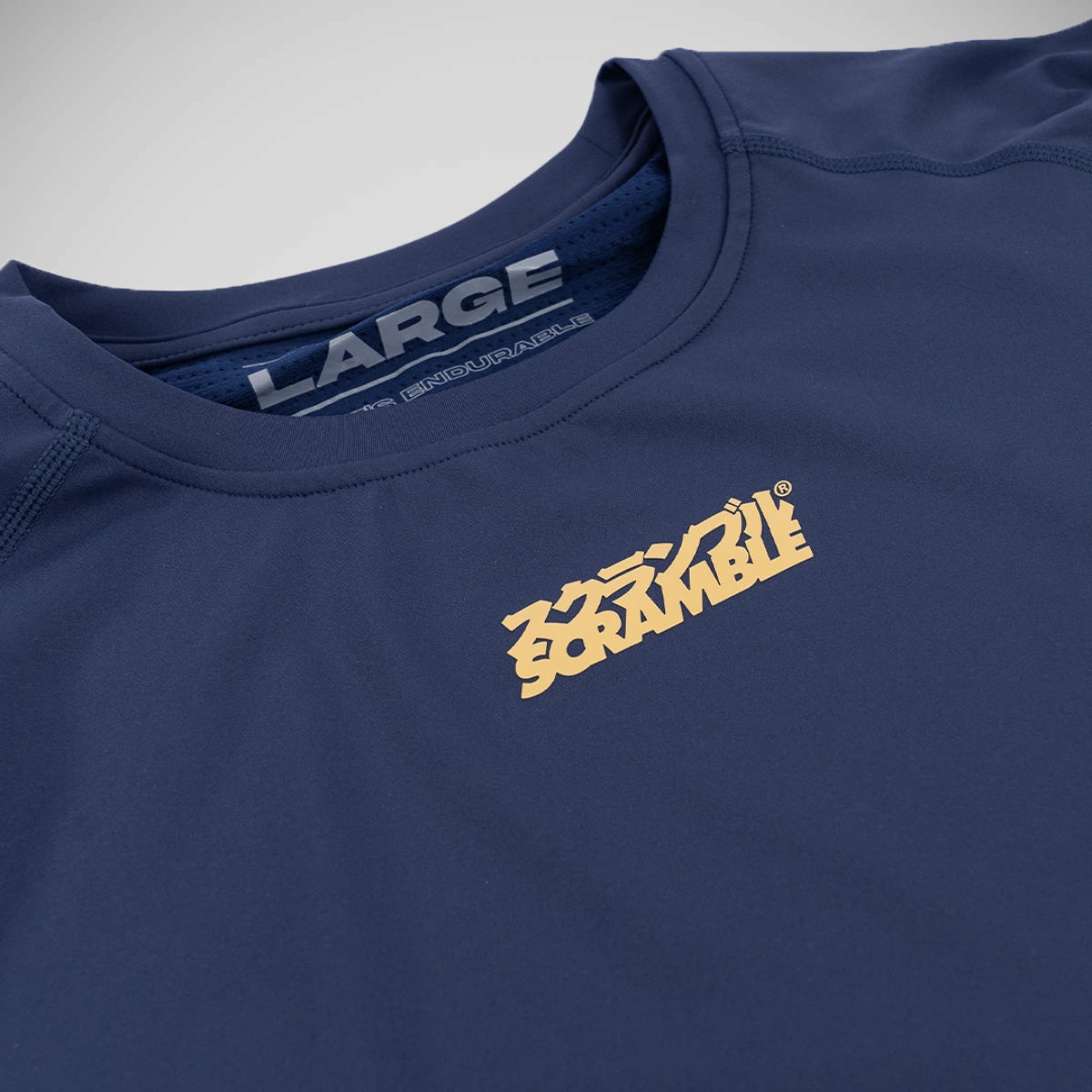 Scramble Shinobi Long Sleeve Rash Guard Navy