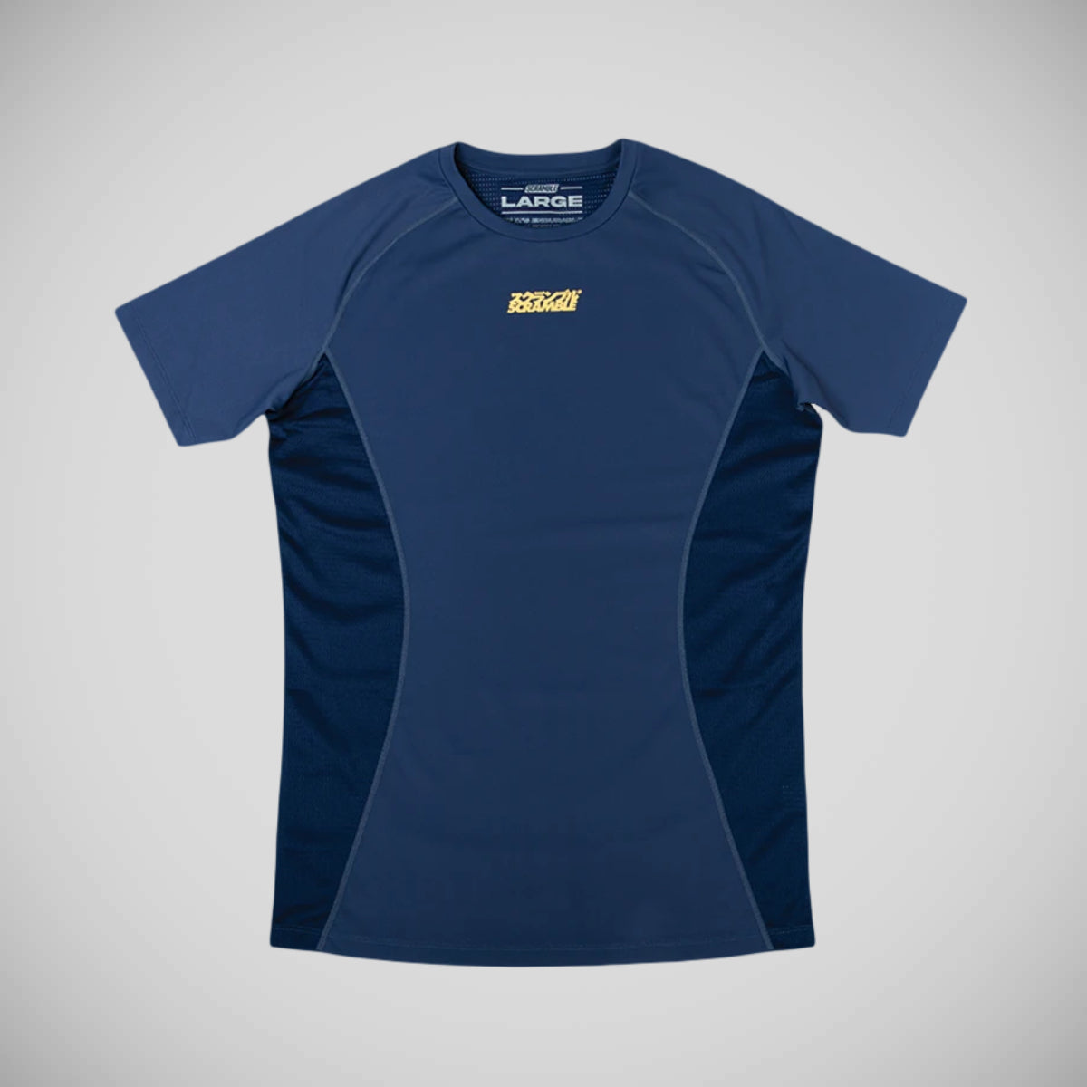 Scramble Shinobi Short Sleeve Rash Guard Navy