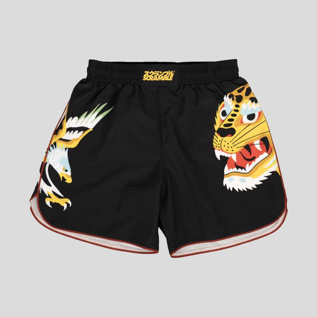 Scramble Sukujan Grappling Shorts Black