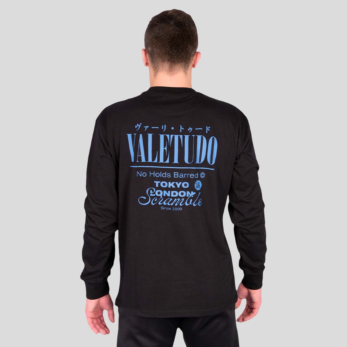 Scramble Vale Tudo långärmad t-shirt svart