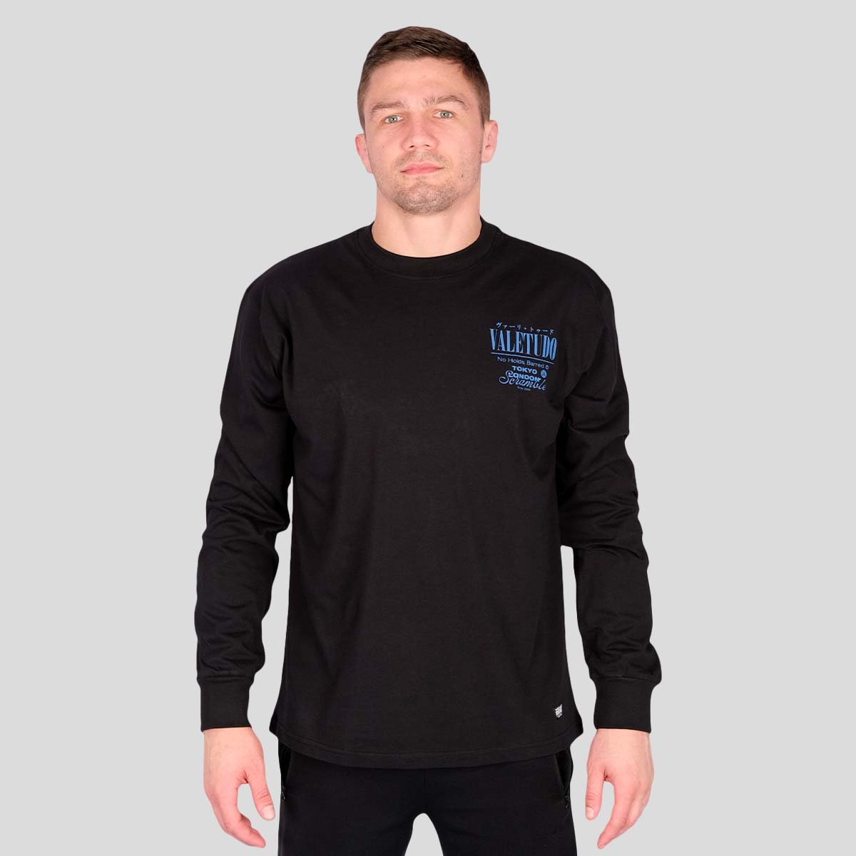 Scramble Vale Tudo långärmad t-shirt svart