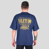 Scramble Vale Tudo Kurzarm T-Shirt Navy