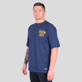 Scramble Vale Tudo Kurzarm T-Shirt Navy