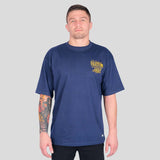 Scramble Vale Tudo Kurzarm T-Shirt Navy