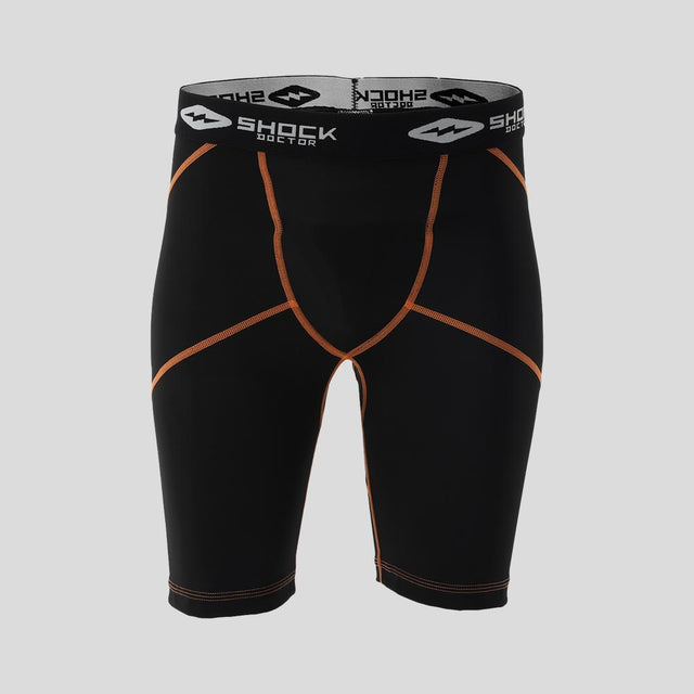 Shock Doctor 31790 Women's Compression Short with Pelvic Protector Black