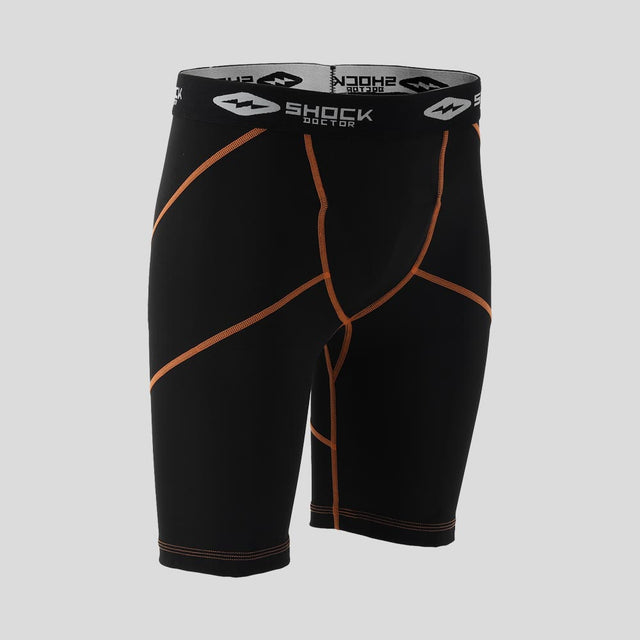 Shock Doctor 31790 Women's Compression Short with Pelvic Protector Black