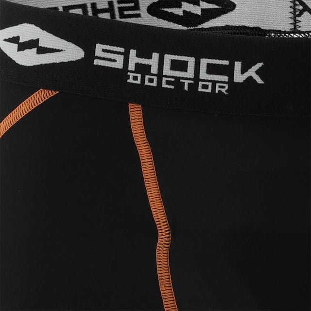 Shock Doctor 31790 Women's Compression Short with Pelvic Protector Black