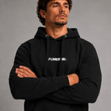 Fumetsu Signature Blur Hoodie Black Lifestyle 3