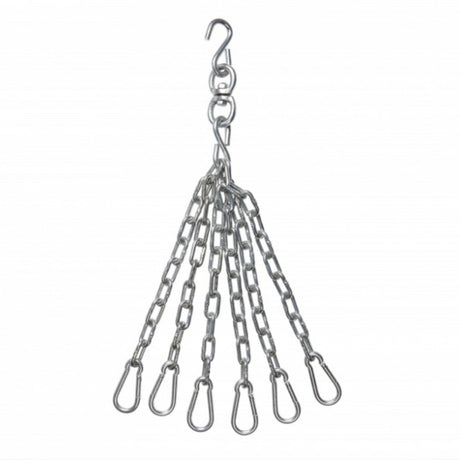 Pro-Box schweres Gewicht Sechs Bein Drehpunschbeutelketten Silber