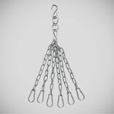 Pro-Box schweres Gewicht Sechs Bein Drehpunschbeutelketten Silber