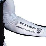 Hyperfly Supreme Edge Long Sleeve Rash Guard Silver