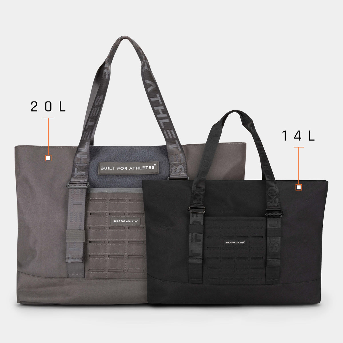 Built For Athletes 20L Tote Bag Black