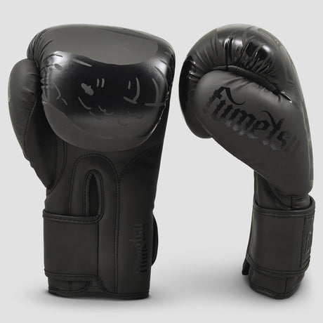 Fumetsu Snake Eyes Boxing Gloves Black - back view