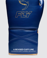 Fly Superlace Pro X 2 Boxing Gloves Space Blue/Gold