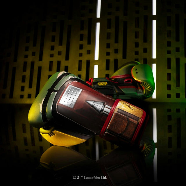 Star Wars Boba Fett Boxing Gloves Green/Yellow