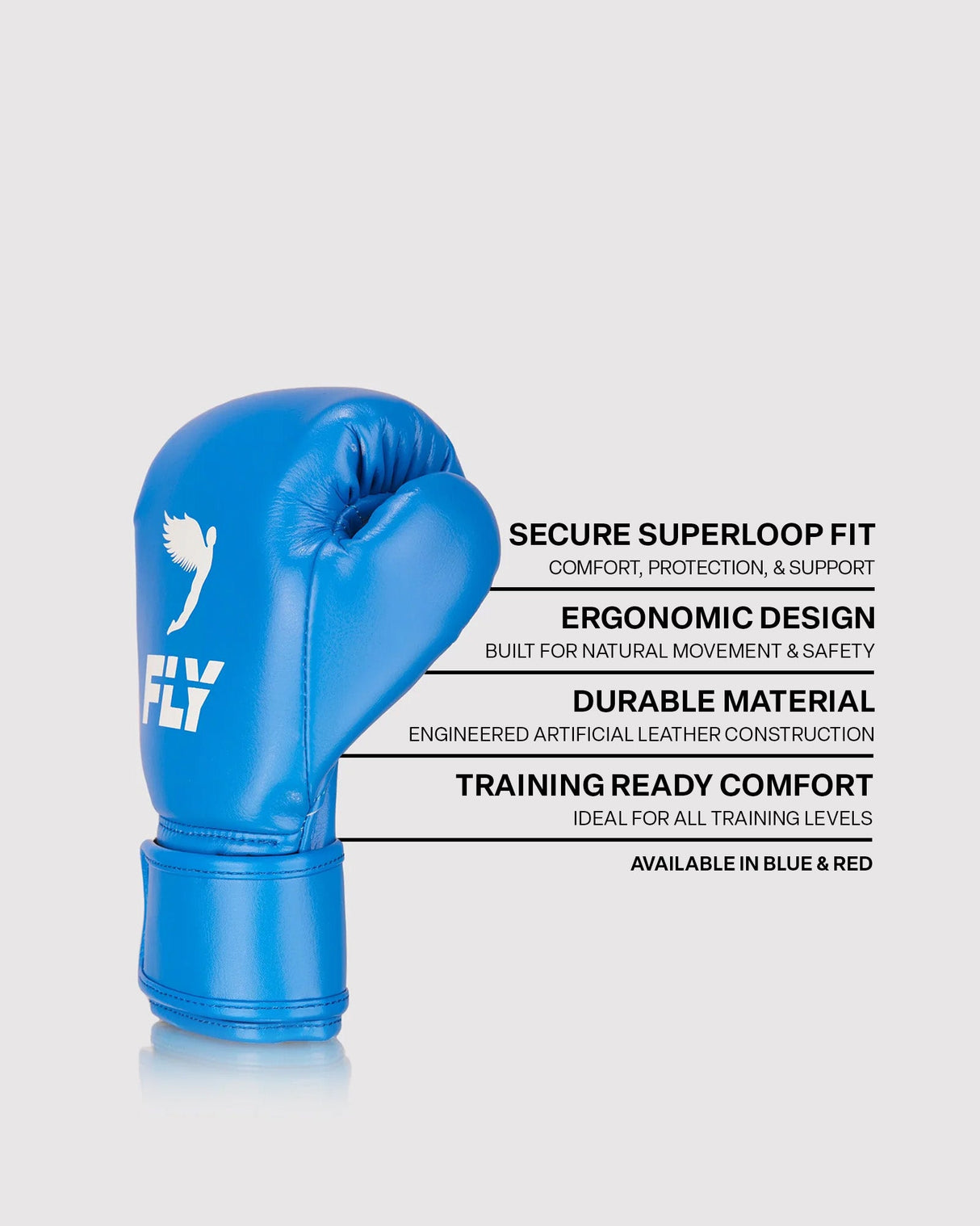 Fly Kids Superloop X Boxing Gloves Blue