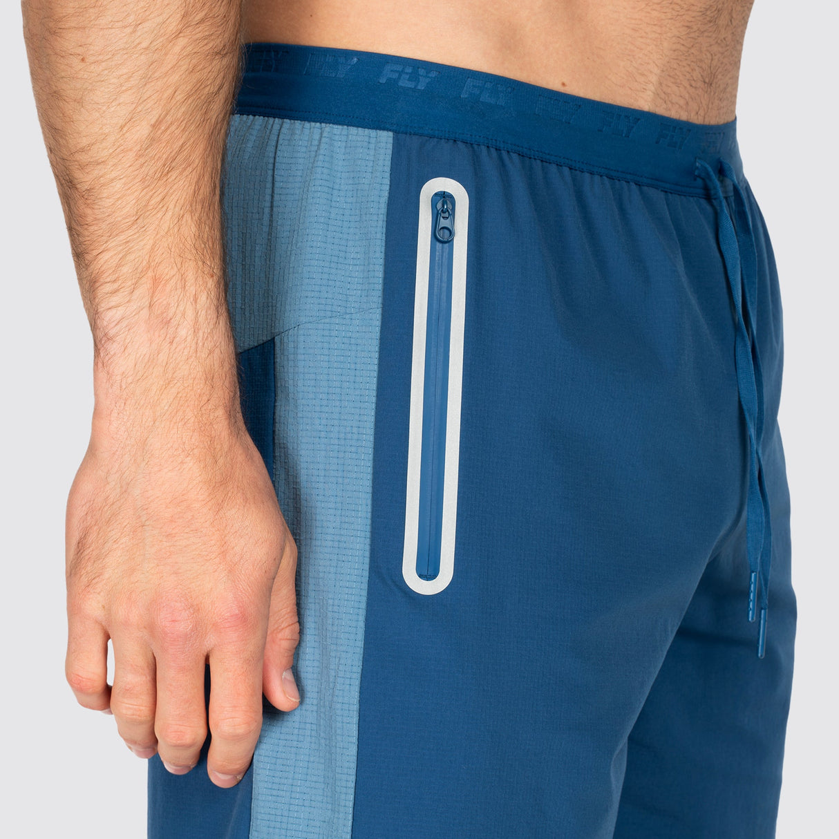 Fly Tempo 2-1 Long Shorts Blue