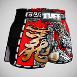 Tuff Sport MRS205 Retro -Stil Red Chinese Dragon Muay Thai Shorts