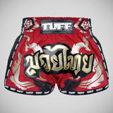 Tuff Sport Mrs206 Retro Style Red Thai Yantra Muay Thai Shorts
