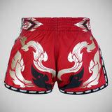 Tuff Sport Mrs206 Retro Style Red Thai Yantra Muay Thai Shorts