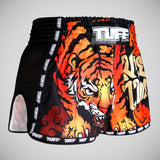 Tuff Sport Mrs303レトロスタイルBlack CruelTiger Muay Thai Shorts