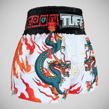 タフスポーツMS622ホワイトブルードラゴンムーイタイのショートパンツ