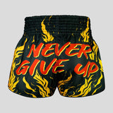 TUFF Sport RMS122 Wysokie retro gigantyczne bestia Muay Thai Shorts