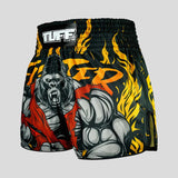 TUFF Sport RMS122 Wysokie retro gigantyczne bestia Muay Thai Shorts