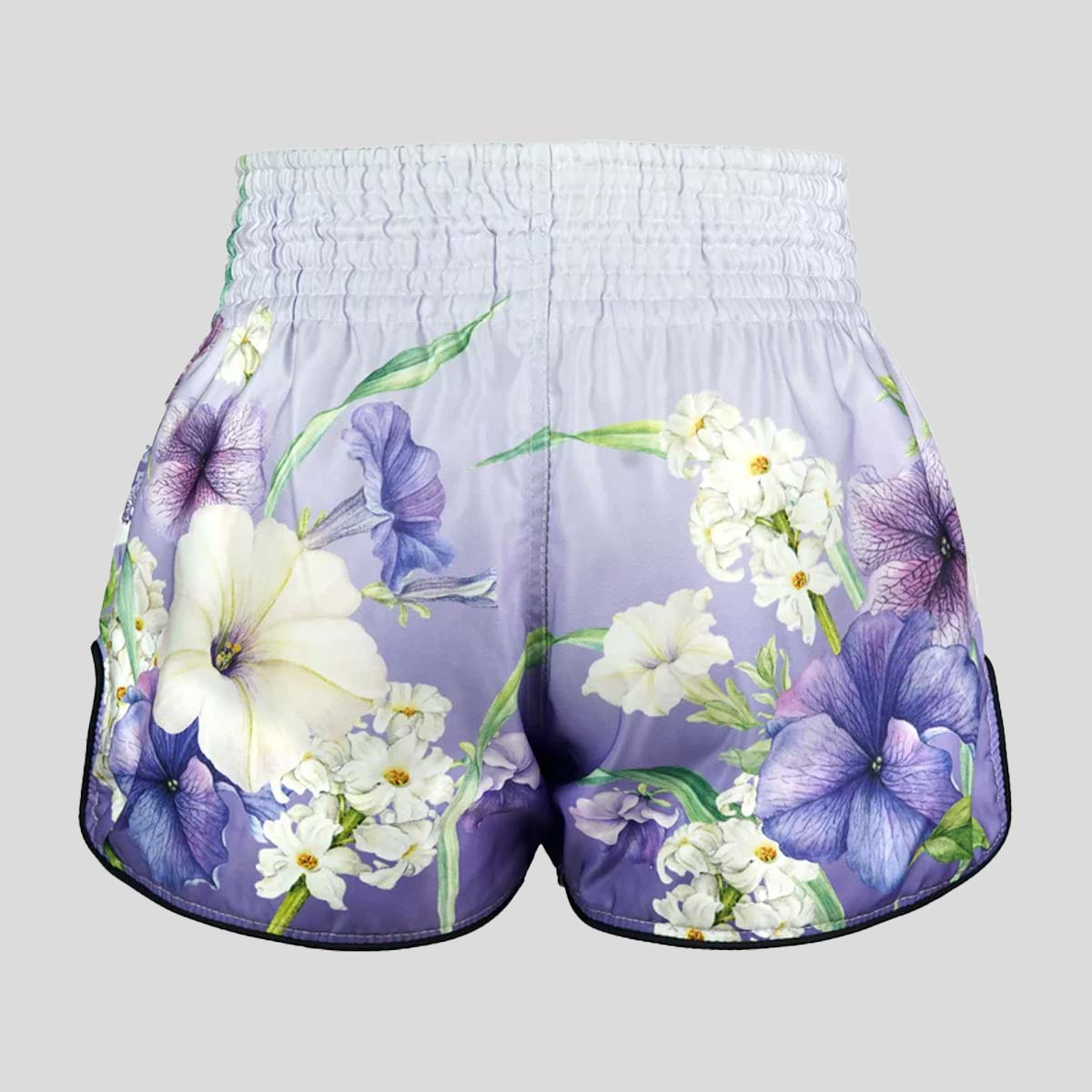 TUFF Sport RMS124 High-Cut Retro Purple An-Chan Muay Thai Shorts