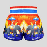 Tuff Sport RMS126 High-Cut Retro The Siam In Motion Muay Thai Shorts