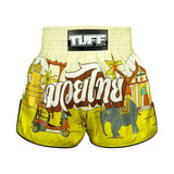 Tuff Sport RMS127 Hochgeschnittenes Retro die Sonnenscheinreise Muay Thai Shorts