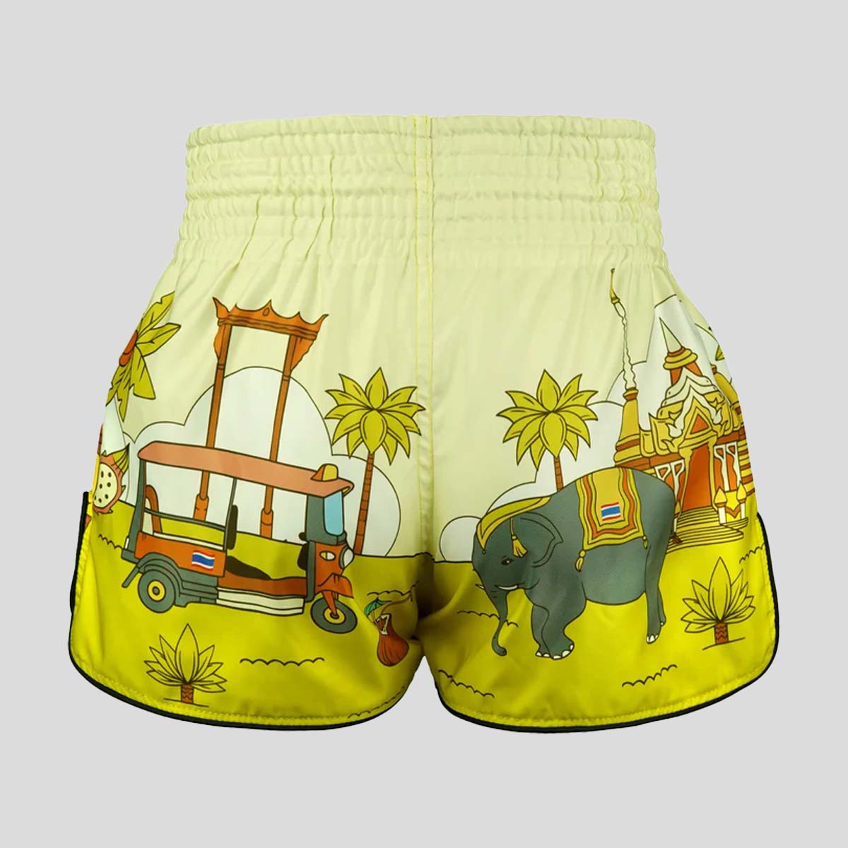 Tuff Sport RMS127 Hochgeschnittenes Retro die Sonnenscheinreise Muay Thai Shorts