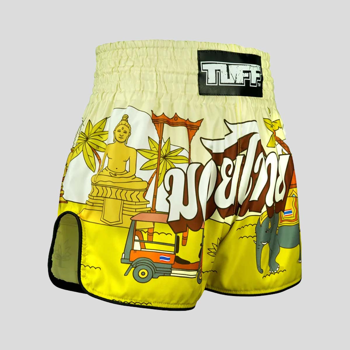 Tuff Sport RMS127 Hochgeschnittenes Retro die Sonnenscheinreise Muay Thai Shorts
