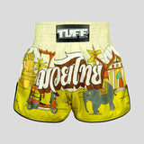 Tuff Sport RMS127 Hochgeschnittenes Retro die Sonnenscheinreise Muay Thai Shorts