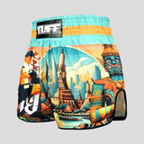 Tuff Sport RMS128 Wysokie retro spuściznę Tajlandii Muay Thai Shorts