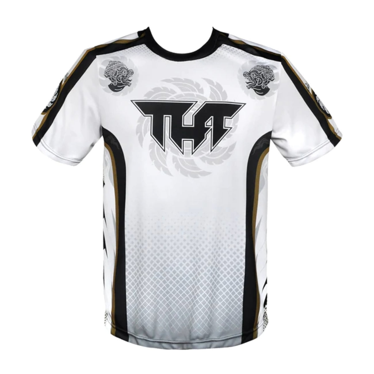 Tuff Sport White Rowel med dobbelt Hanuman Head T-skjorte