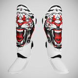 Tuff Sport White Tiger Muay Thai Shin Pads