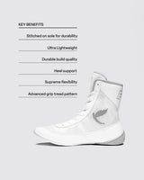 Fly Tempest Boxing Boots White