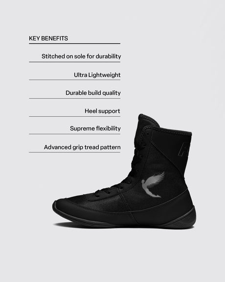Fly Tempest Boxing Boots Black