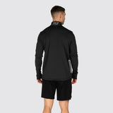 Fly Tempo 1/4 Zip Light Weight Running Top Black