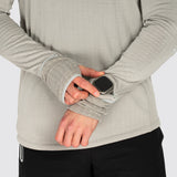 Fly Tempo 1/4 Zip Warm Weight Running Top Grey