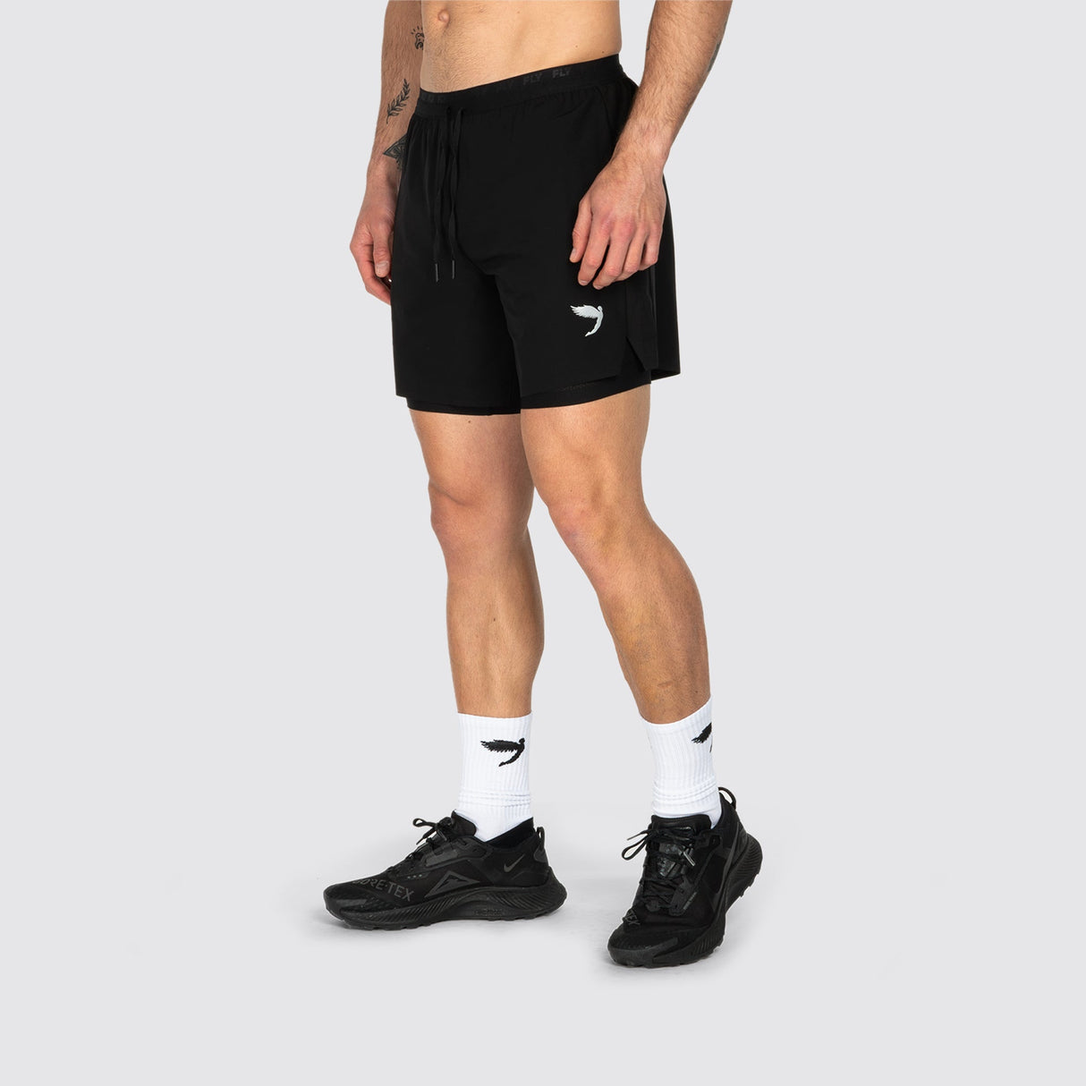 Fly Tempo 2-1 Shorts Black
