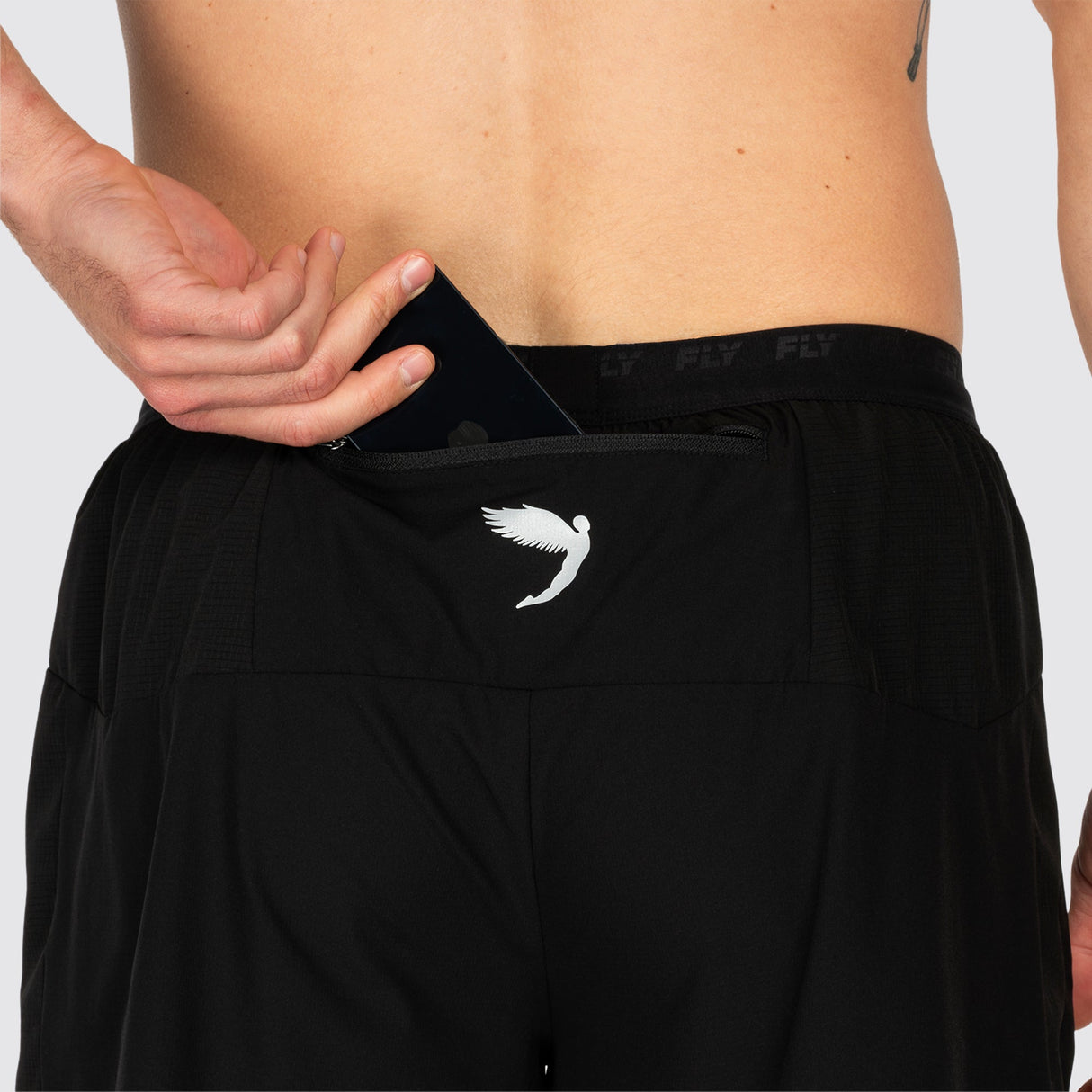 Fly Tempo 2-1 Shorts Black