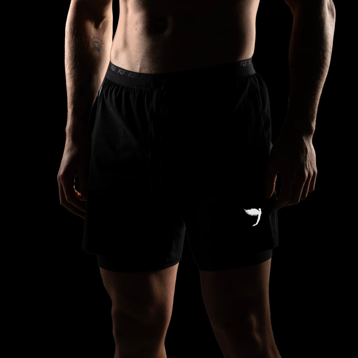 Fly Tempo 2-1 Shorts Black
