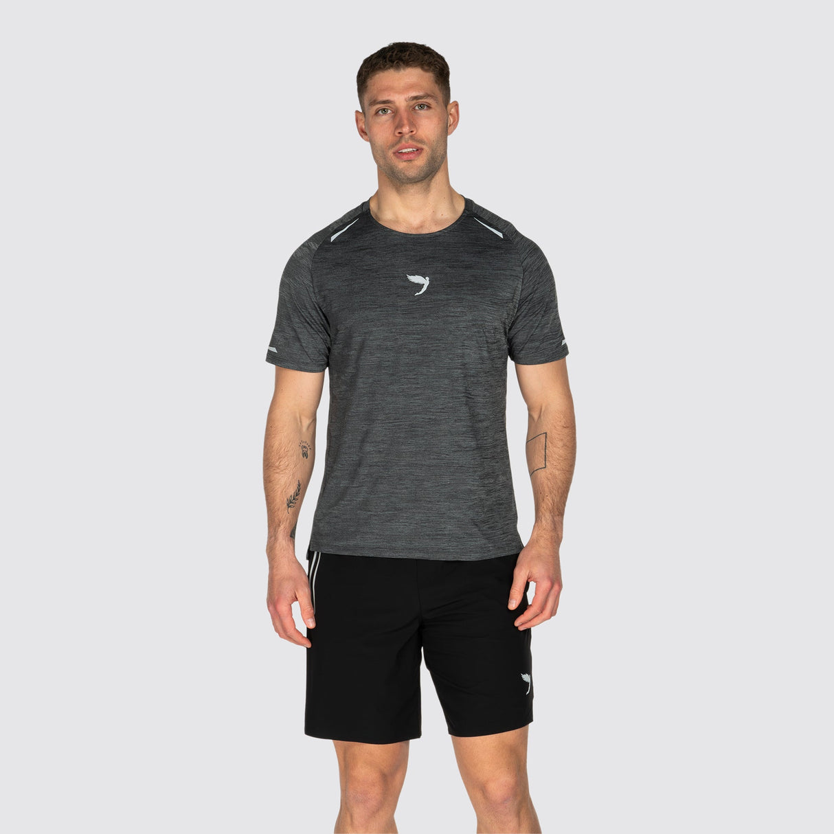 Fly Tempo Running Tee Black