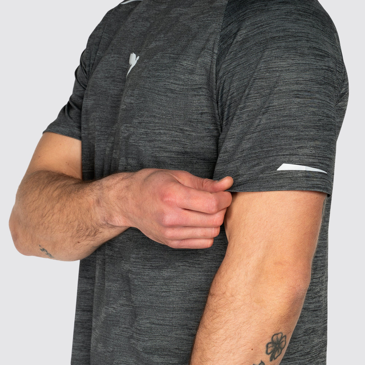 Fly Tempo Running Tee Black