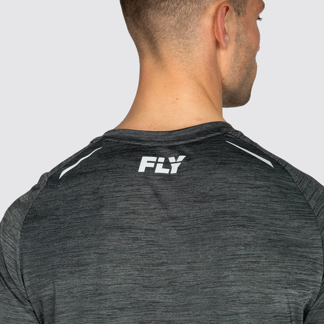 Fly Tempo Running Tee Black