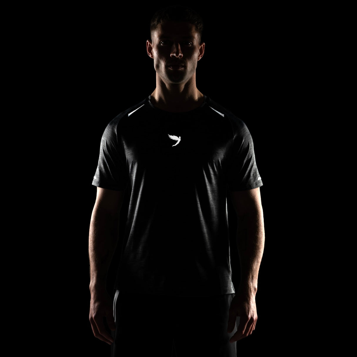 Fly Tempo Running Tee Black
